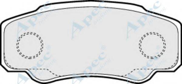 APEC BRAKING PAD1261