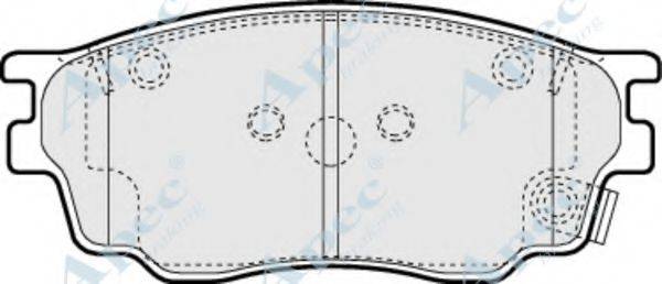 APEC BRAKING PAD1301