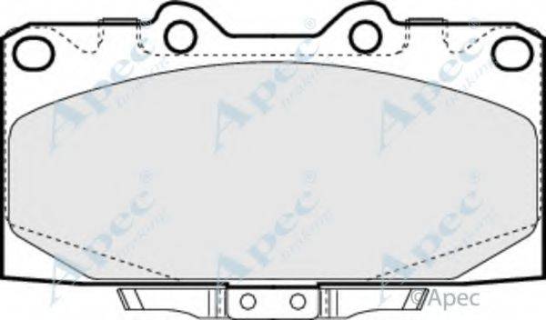 APEC BRAKING PAD1304