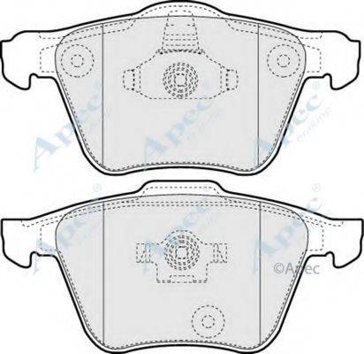 APEC BRAKING PAD1335