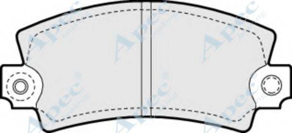 APEC BRAKING PAD134