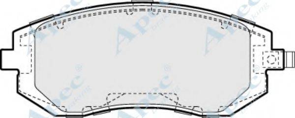 APEC BRAKING PAD1362