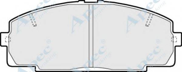 APEC BRAKING PAD1371