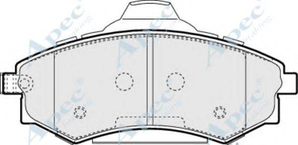 APEC BRAKING PAD1395