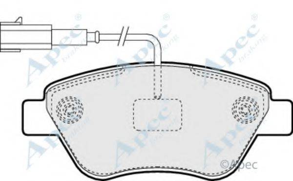 APEC BRAKING PAD1400