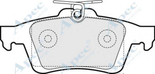 APEC BRAKING PAD1444