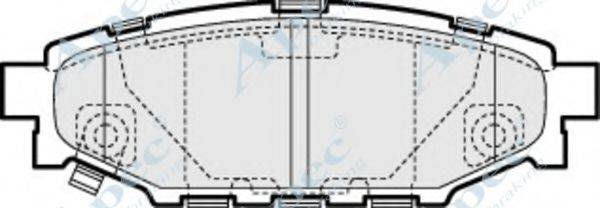 APEC BRAKING PAD1453