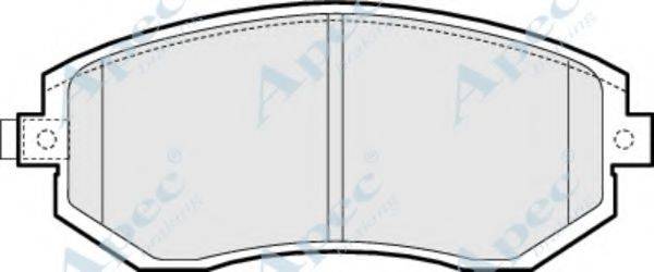 APEC BRAKING PAD1454