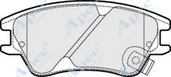 APEC BRAKING PAD1474