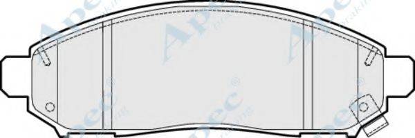APEC BRAKING PAD1490