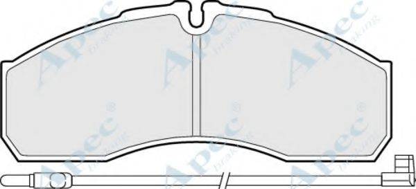 APEC BRAKING PAD1495
