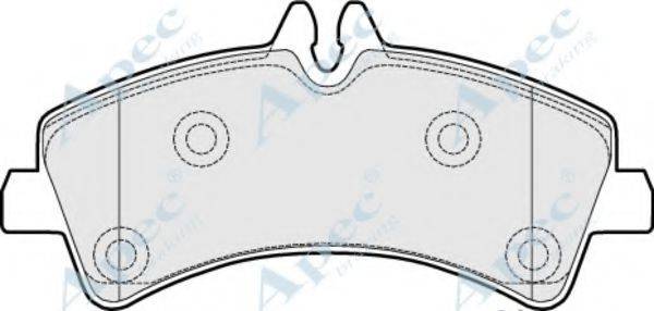 APEC BRAKING PAD1517