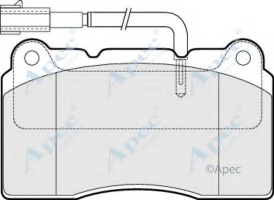 APEC BRAKING PAD1536