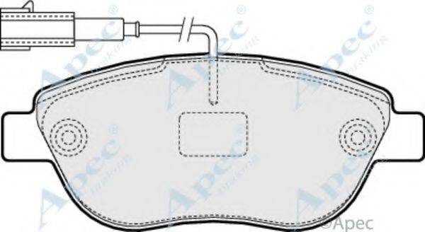 APEC BRAKING PAD1550
