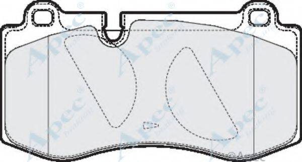 APEC BRAKING PAD1561