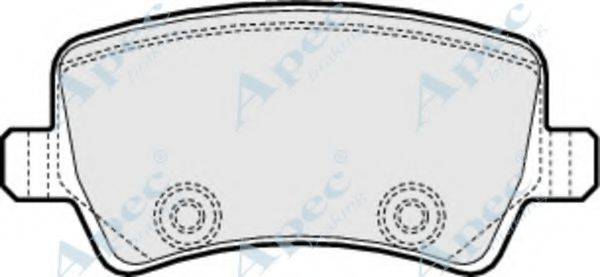 APEC BRAKING PAD1566