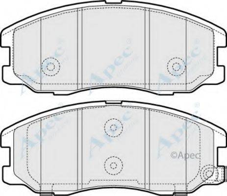 APEC BRAKING PAD1574