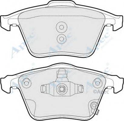 APEC BRAKING PAD1587