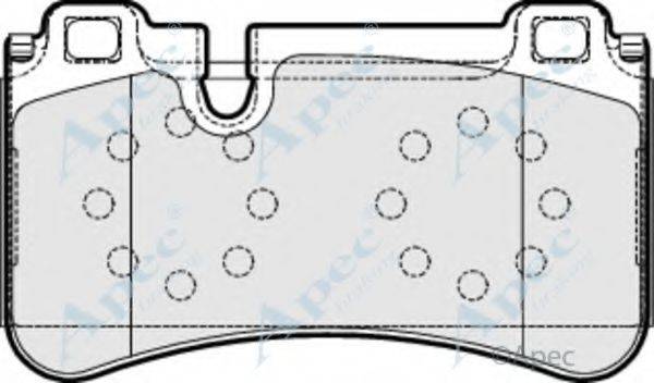 APEC BRAKING PAD1610