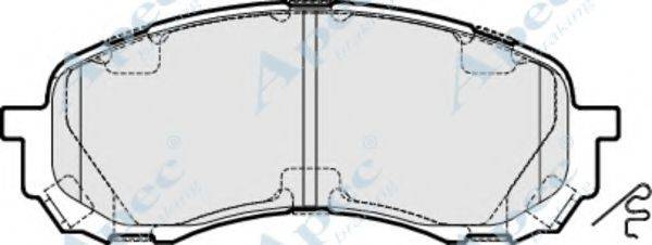APEC BRAKING PAD1644