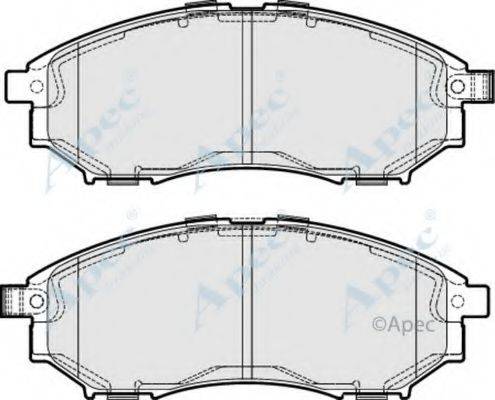 APEC BRAKING PAD1662