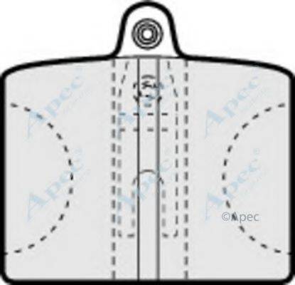 APEC BRAKING PAD167