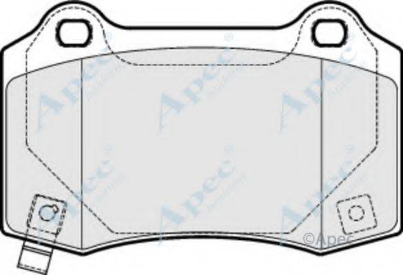 APEC BRAKING PAD1688