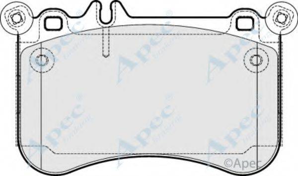 APEC BRAKING PAD1838