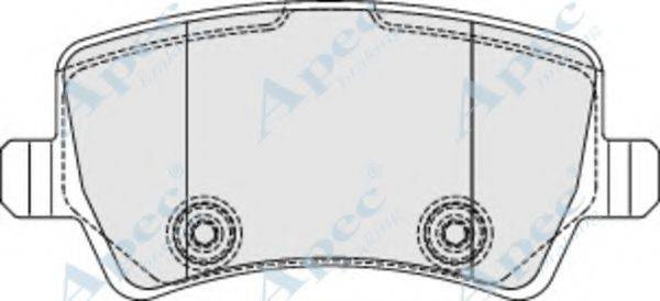 APEC BRAKING PAD1857