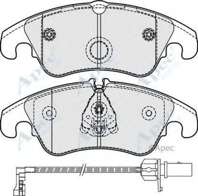 APEC BRAKING PAD1862