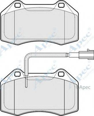 APEC BRAKING PAD1866
