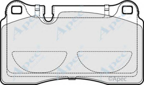 APEC BRAKING PAD1891
