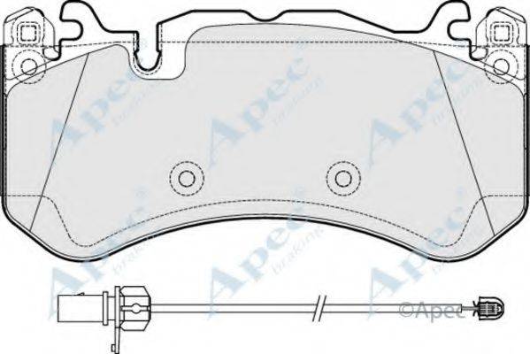 APEC BRAKING PAD1926