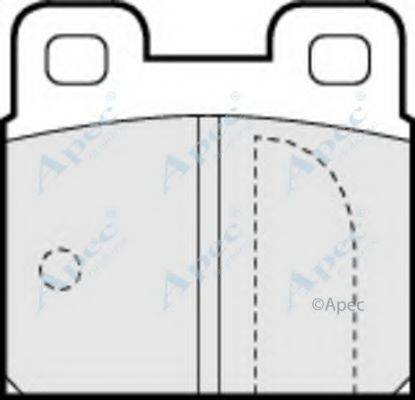 APEC BRAKING PAD263