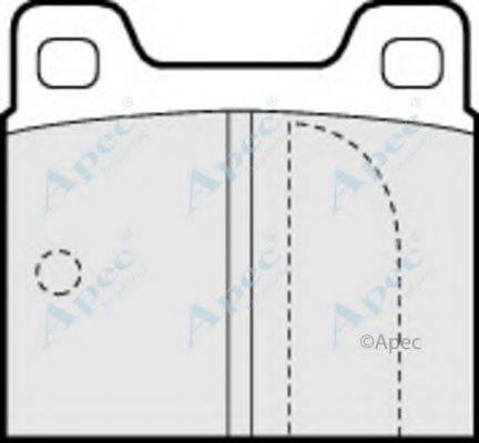 APEC BRAKING PAD264