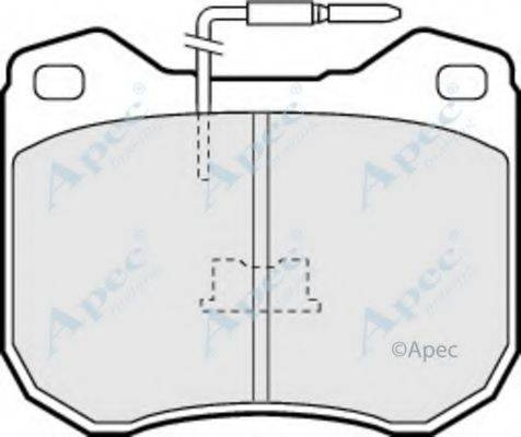 APEC BRAKING PAD317