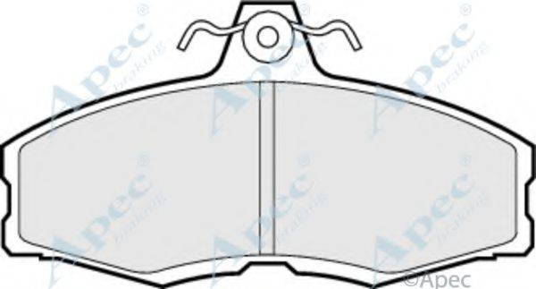 APEC BRAKING PAD385