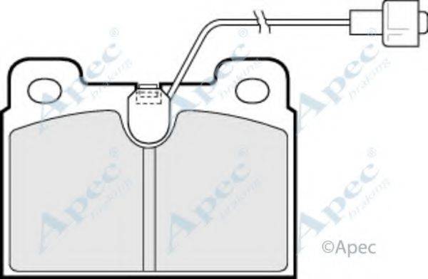 APEC BRAKING PAD393
