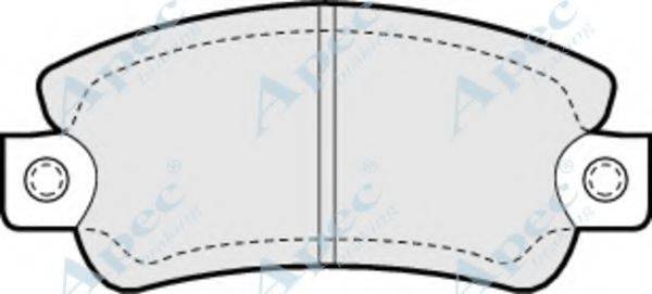APEC BRAKING PAD417