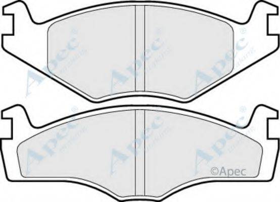 APEC BRAKING PAD438