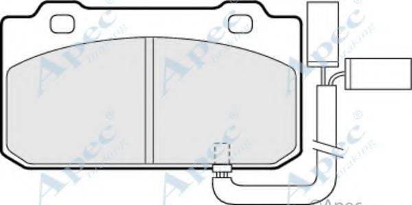 APEC BRAKING PAD486