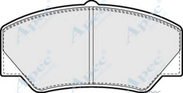 APEC BRAKING PAD497