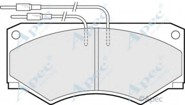 APEC BRAKING PAD517