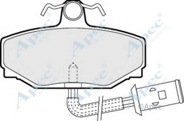 APEC BRAKING PAD542