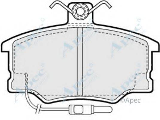 APEC BRAKING PAD572