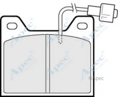 APEC BRAKING PAD627