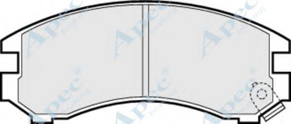 APEC BRAKING PAD630