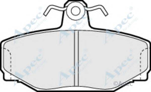 APEC BRAKING PAD644