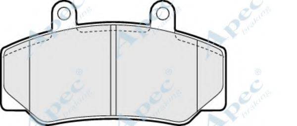APEC BRAKING PAD645