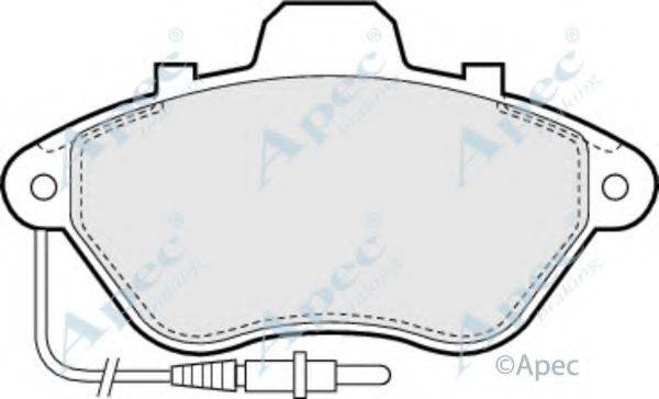 APEC BRAKING PAD654